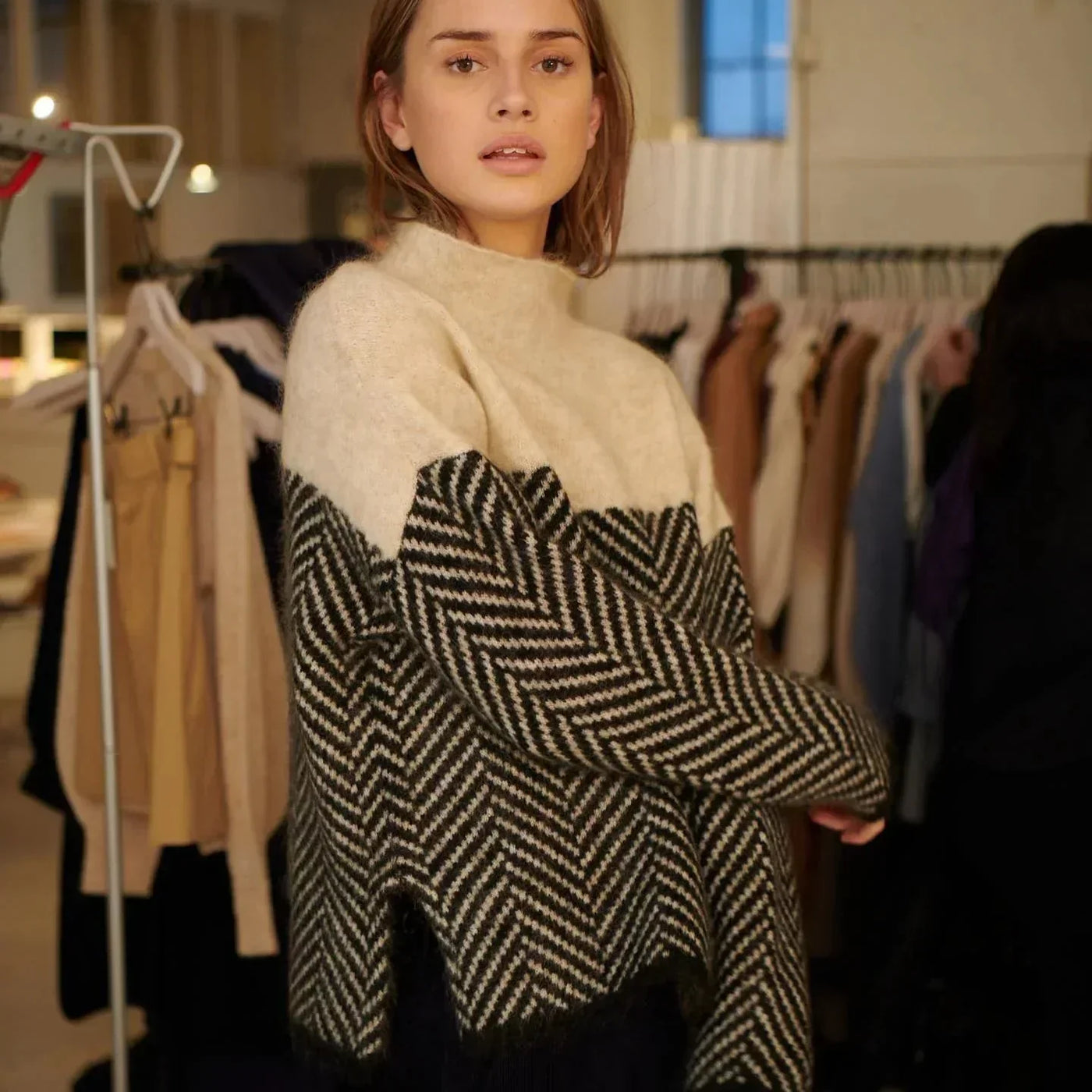 Stefanie | Premium Rollkragen aus edlem Strick