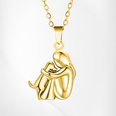 Lora | Halsband med hundhänge