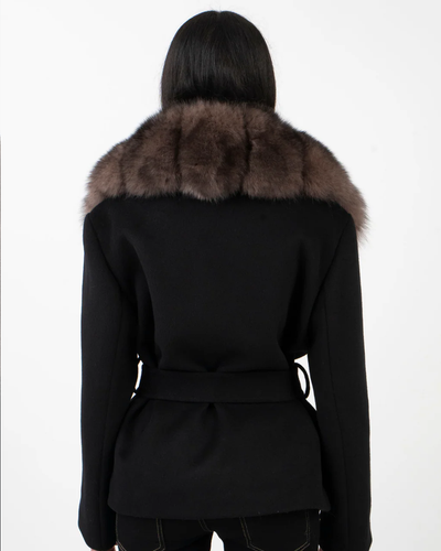 Mara | Fellkragen Jacke