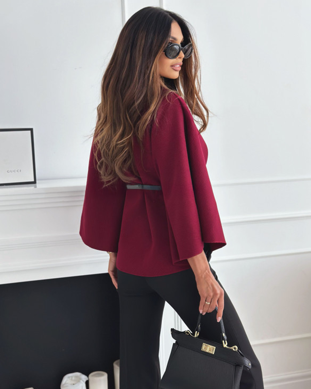 Ursula | Mantel mit Gürtel