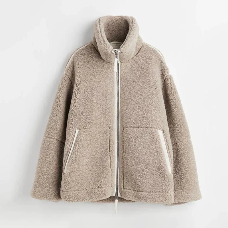 Selma | Fleece Oversize Winterjacke