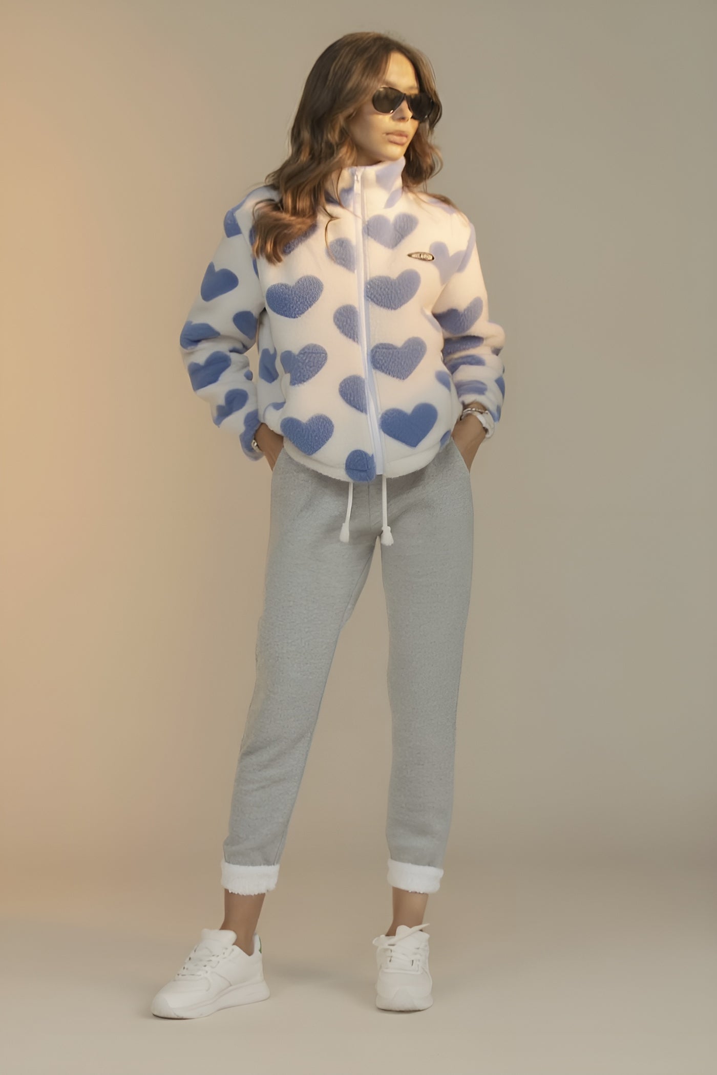 Katharina | Wendejacke mit Herzmuster