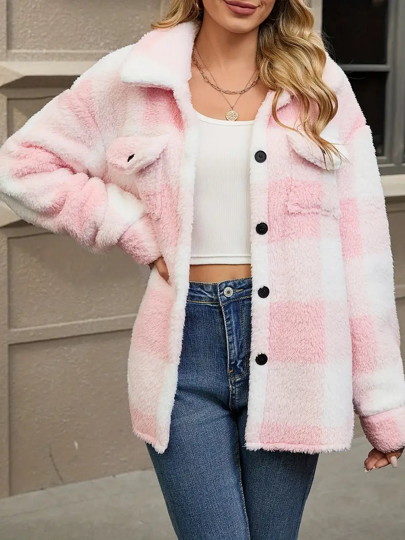 Else | Karierte Herbstjacke