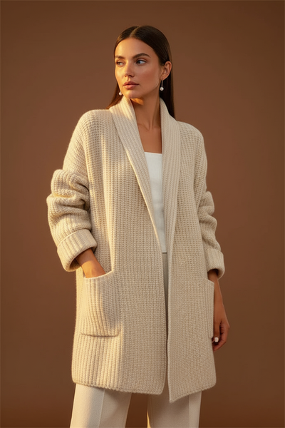 Amelie | Strickpullover mit Taschen